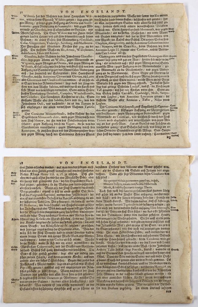 Große Abbildung Nr.4: 126-3035 Devoniae descritio.: (Ausland, England)