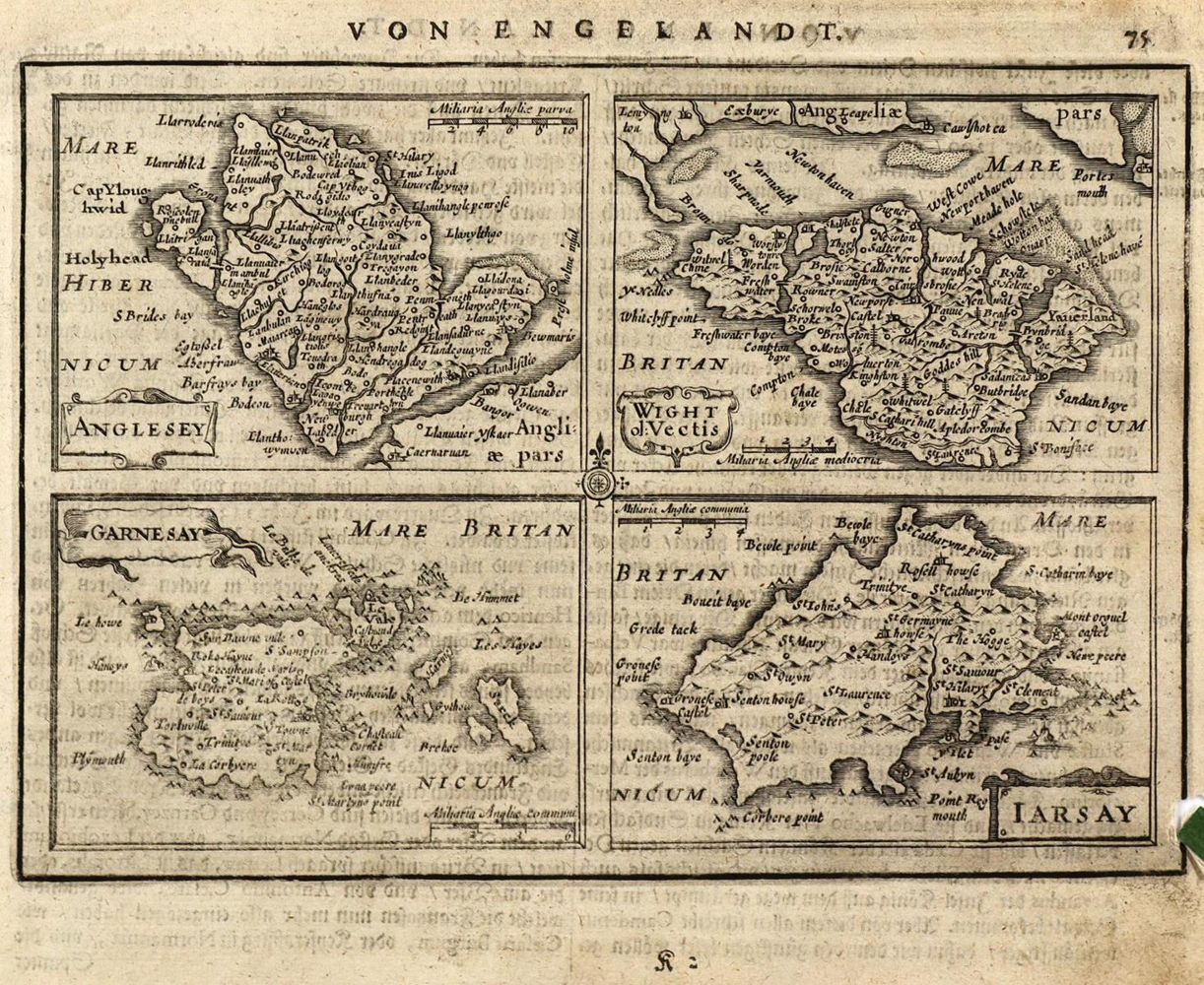 Große Abbildung Nr.1: 126-3036 Iarsay. - Essexiae Descriptio.: (Ausland, England)