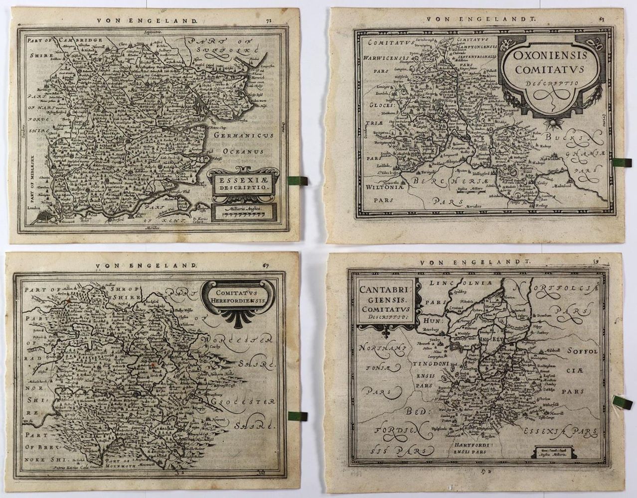 Große Abbildung Nr.3: 126-3036 Iarsay. - Essexiae Descriptio.: (Ausland, England)
