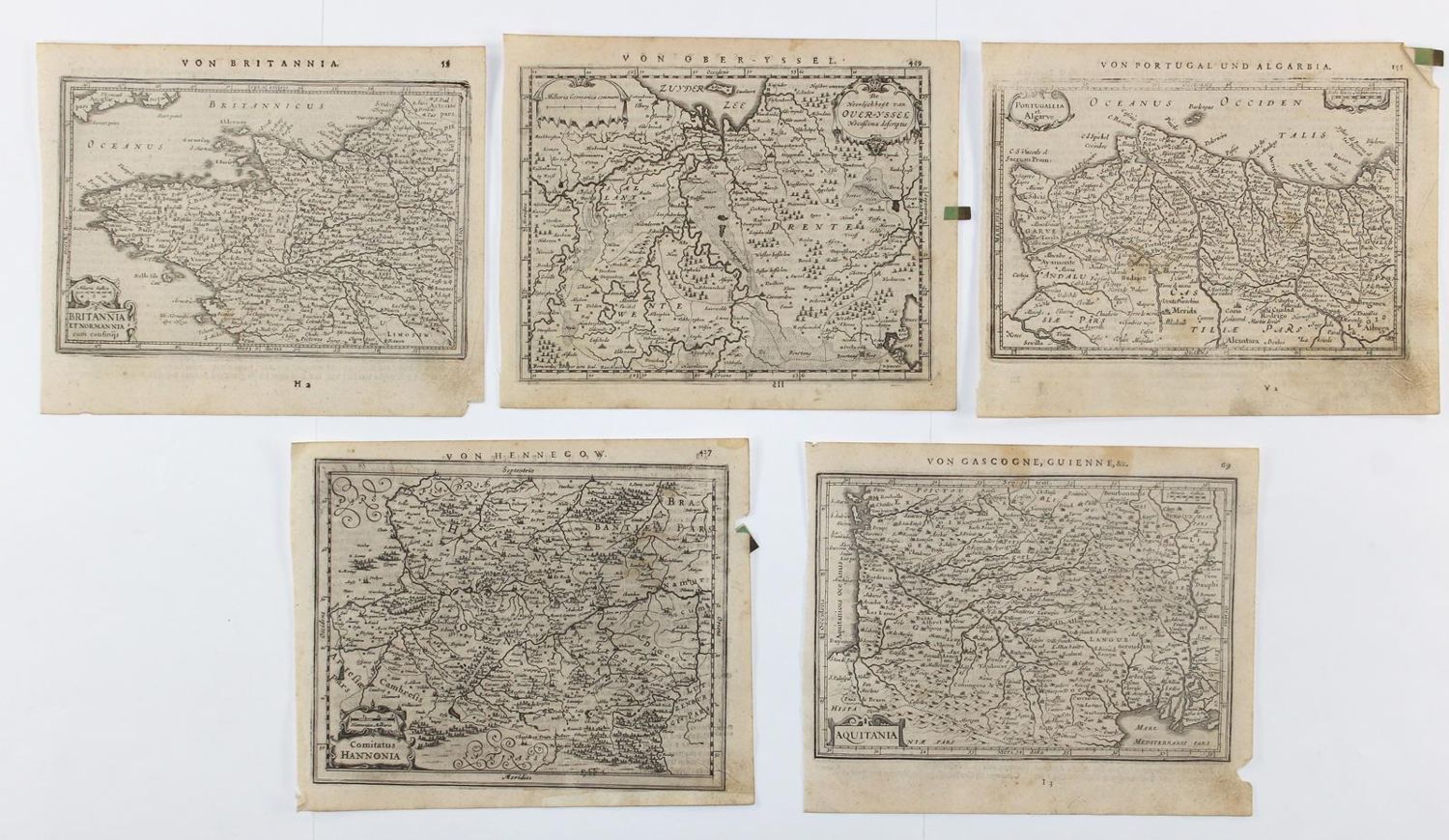 Große Abbildung Nr.4: 126-3038 Britannia et Normannia.: (Ausland, Europa)