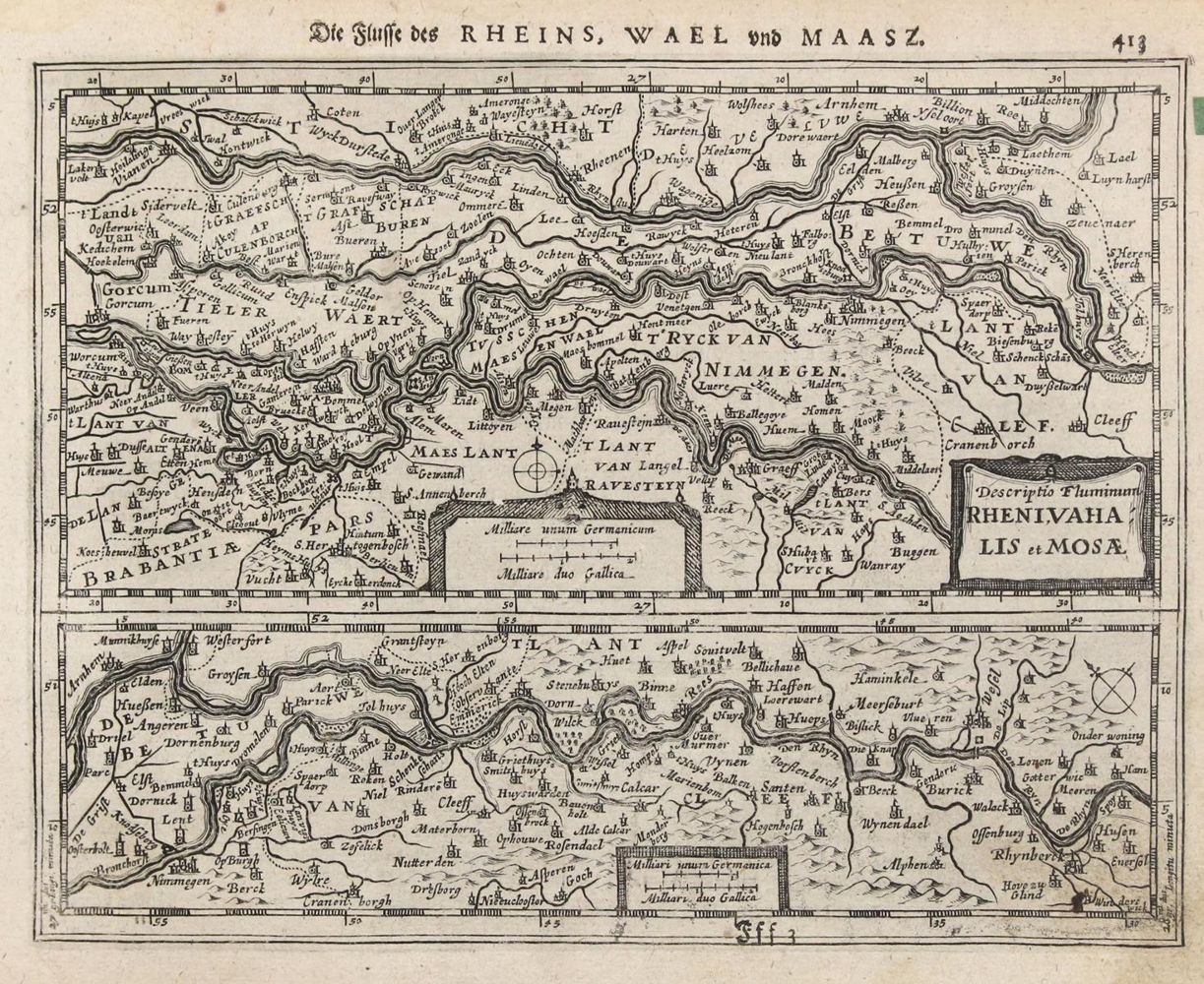 Große Abbildung Nr.1: 126-3039 Descriptio Fluminum: (Ausland, Europa)