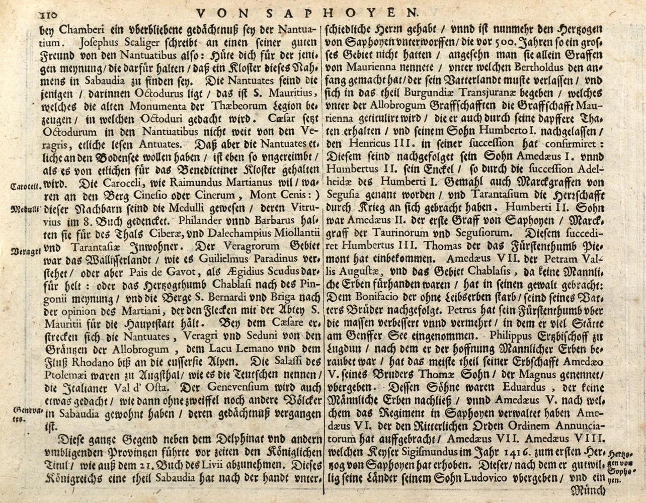 Große Abbildung Nr.2: 126-3064 Sabaudia Ducatus. - Lotha Ringia Merisionalis.: (Ausland, Frankreich)