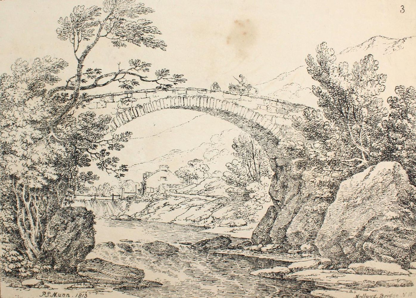 Große Abbildung Nr.1: 126-3073 Mallwyd, Gwynedd.: (Ausland, Grossbritannien)