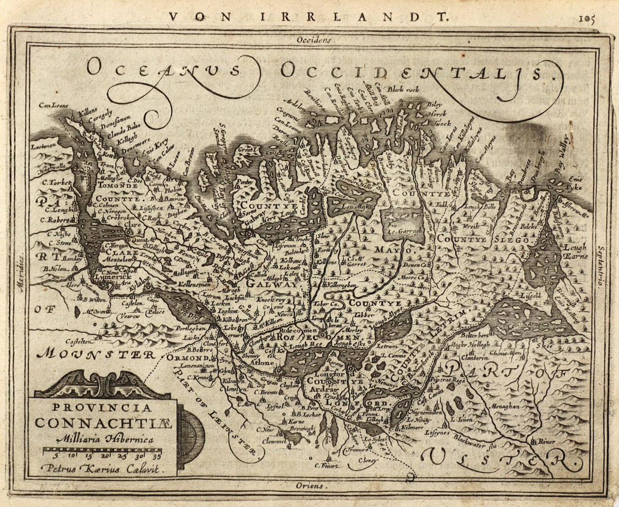 Große Abbildung Nr.1: 126-3076 Provincia Connachtiae.: (Ausland, Irland.)