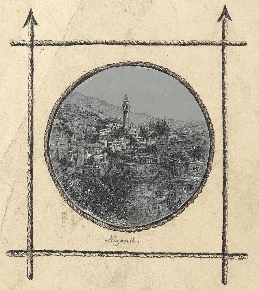 Große Abbildung Nr.1: 126-3077 Nazareth.: (Ausland, Israel)