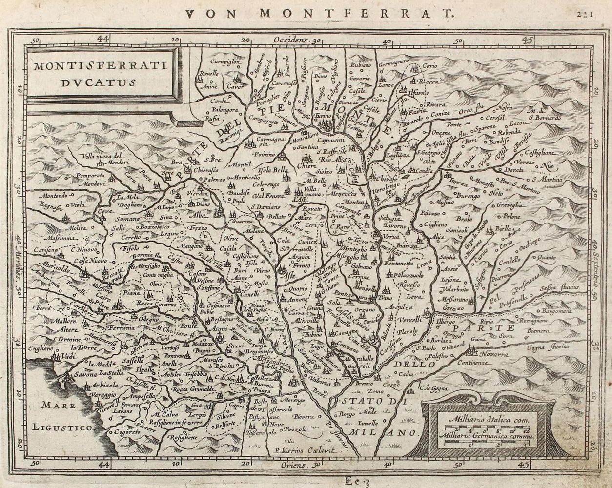 Große Abbildung Nr.1: 126-3093 Montisferrati Ducatus.: (Ausland, Italien)