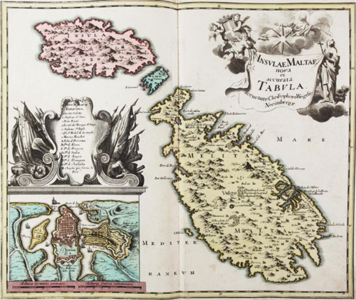 Große Abbildung Nr.1: 126-3121 Malta.: (Ausland, Malta)