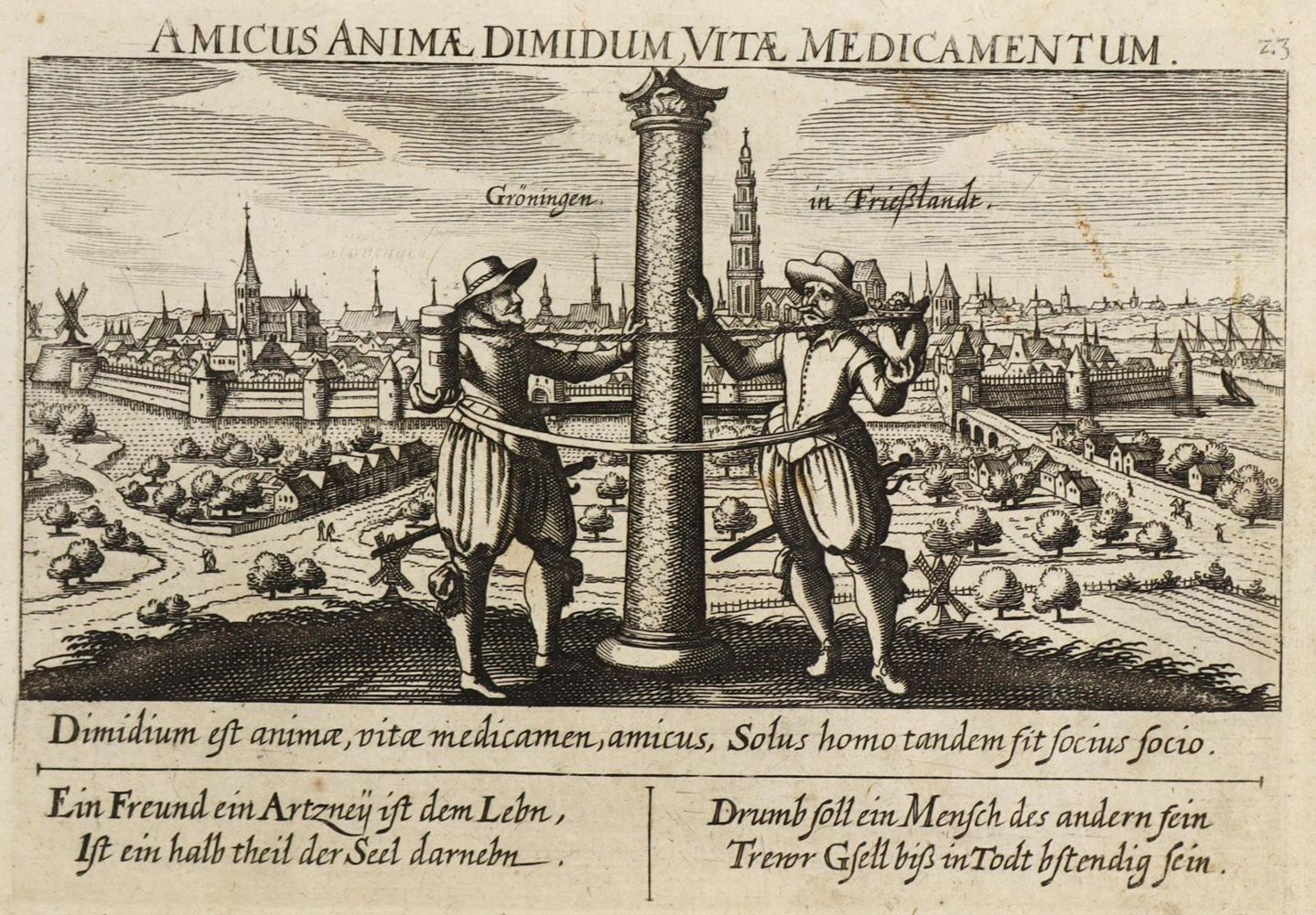 Große Abbildung Nr.1: 126-3128 Groningen.: (Ausland, Niederlande)