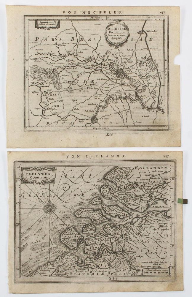 Große Abbildung Nr.3: 126-3132 Hollandia Comitatus. - Zeelandia Comitatus.: (Ausland, Niederlande)