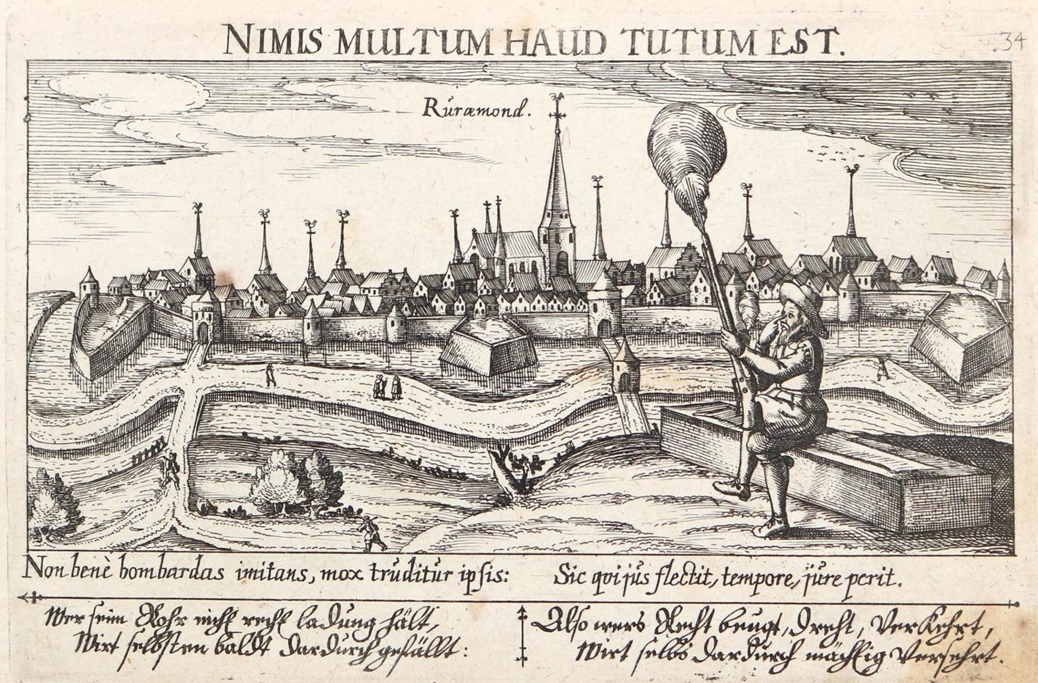 Große Abbildung Nr.1: 126-3140 Roermond.: (Ausland, Niederlande)