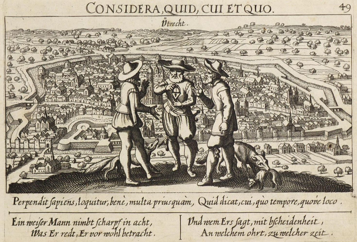 Große Abbildung Nr.1: 126-3145 Utrecht.: (Ausland, Niederlande)