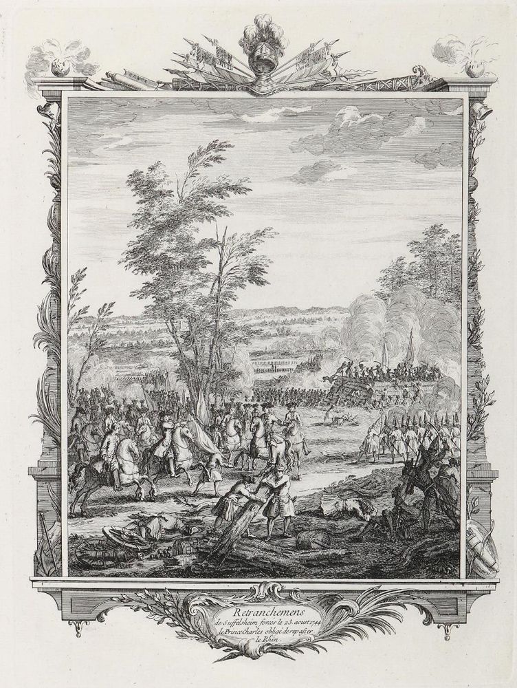Große Abbildung Nr.1: 126-3164 Österreichischer Erbfolgekrieg.: (Ausland, Österreich)