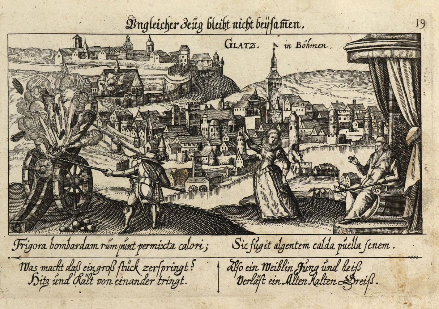 Große Abbildung Nr.1: 126-3175 Glatz (= Klodzko).: (Ausland, Polen)