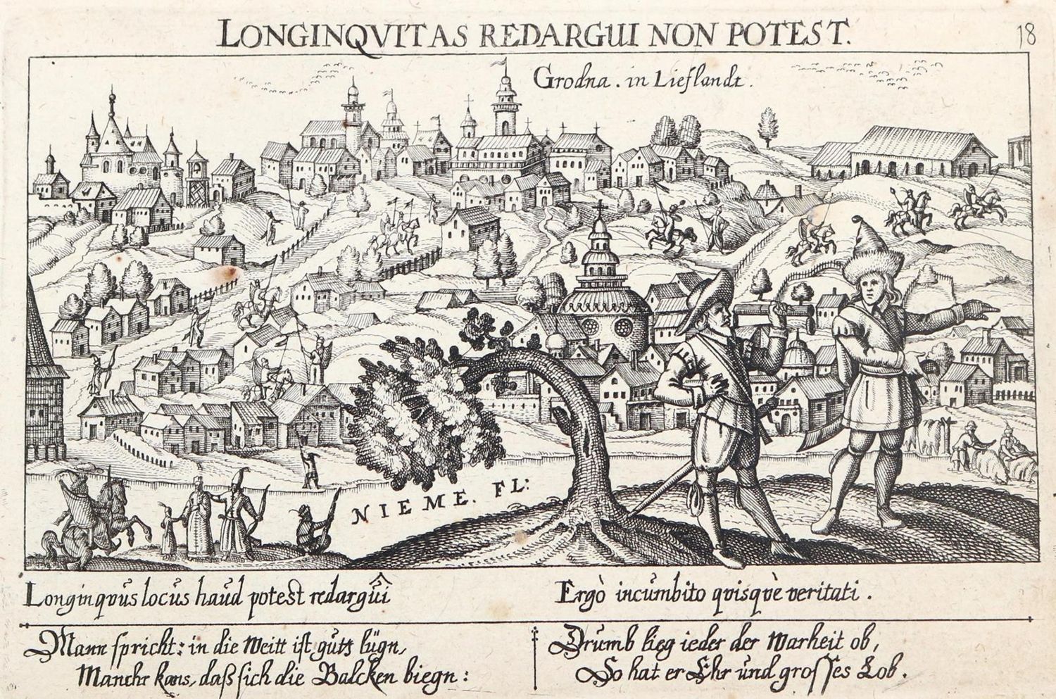 Große Abbildung Nr.1: 126-3186 Grodno (= Hrodna).: (Ausland, Russland)
