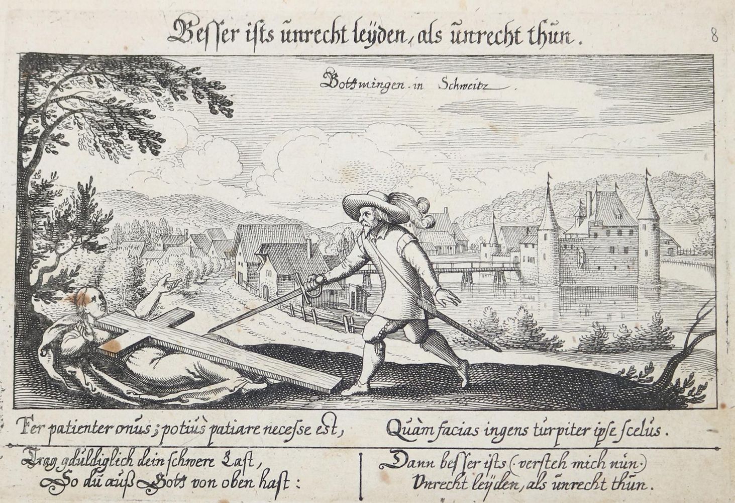 Große Abbildung Nr.1: 126-3206 Bottmingen bei Basel.: (Ausland, Schweiz)