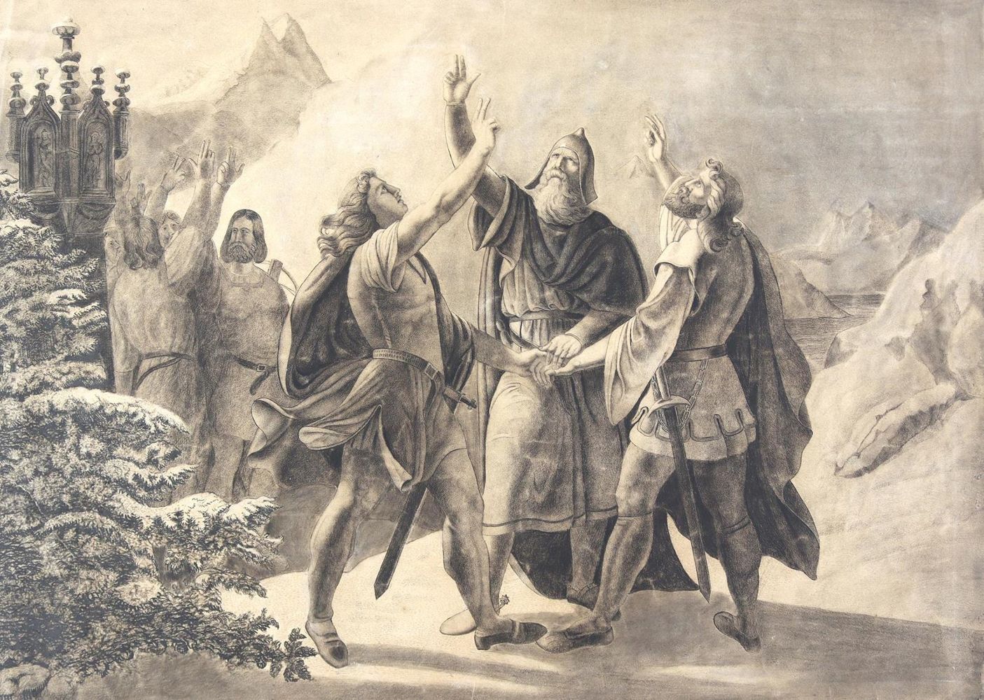 Große Abbildung Nr.1: 126-3230 Rütlischwur.: (Ausland, Schweiz)