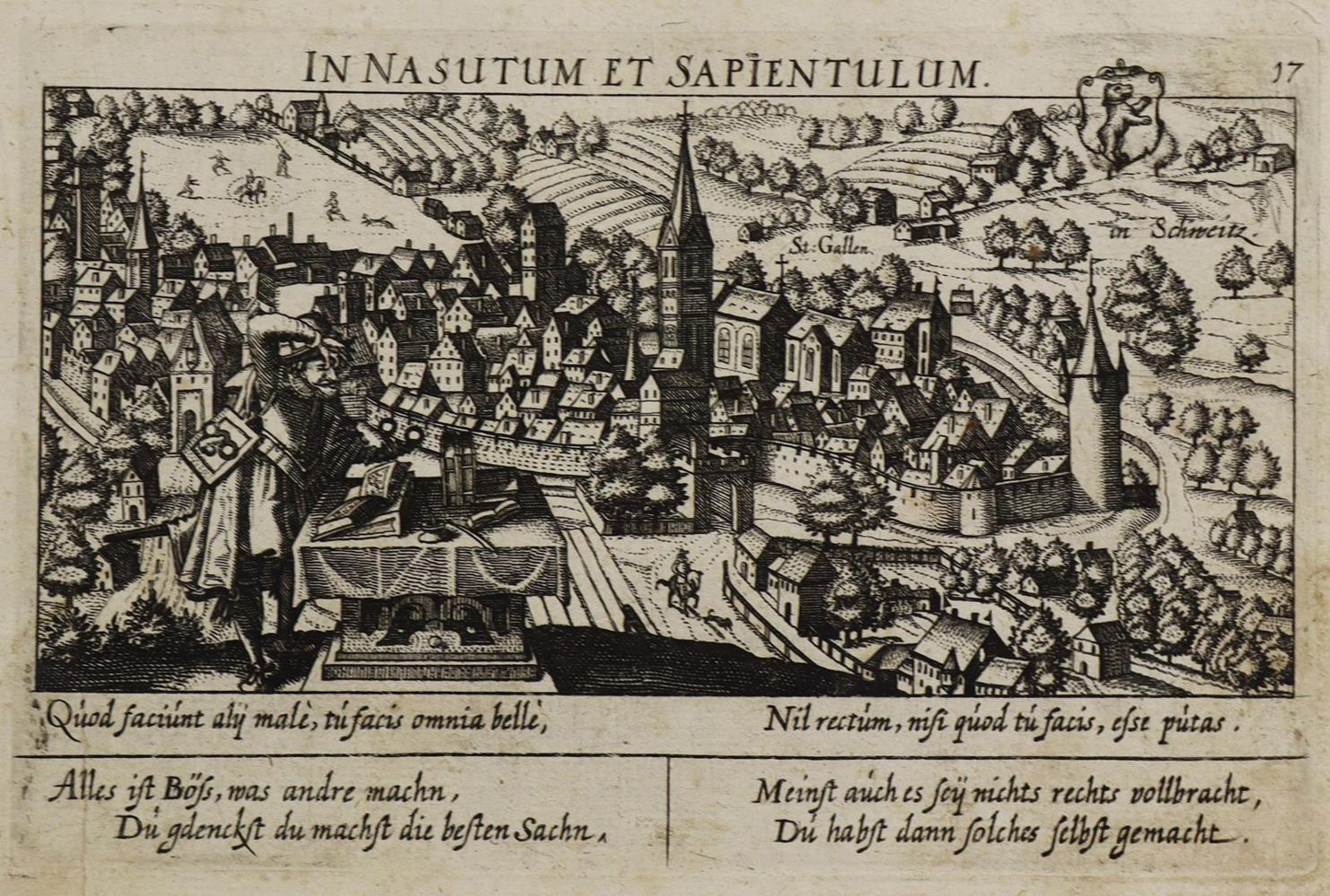 Große Abbildung Nr.1: 126-3232 Sankt Gallen.: (Ausland, Schweiz)