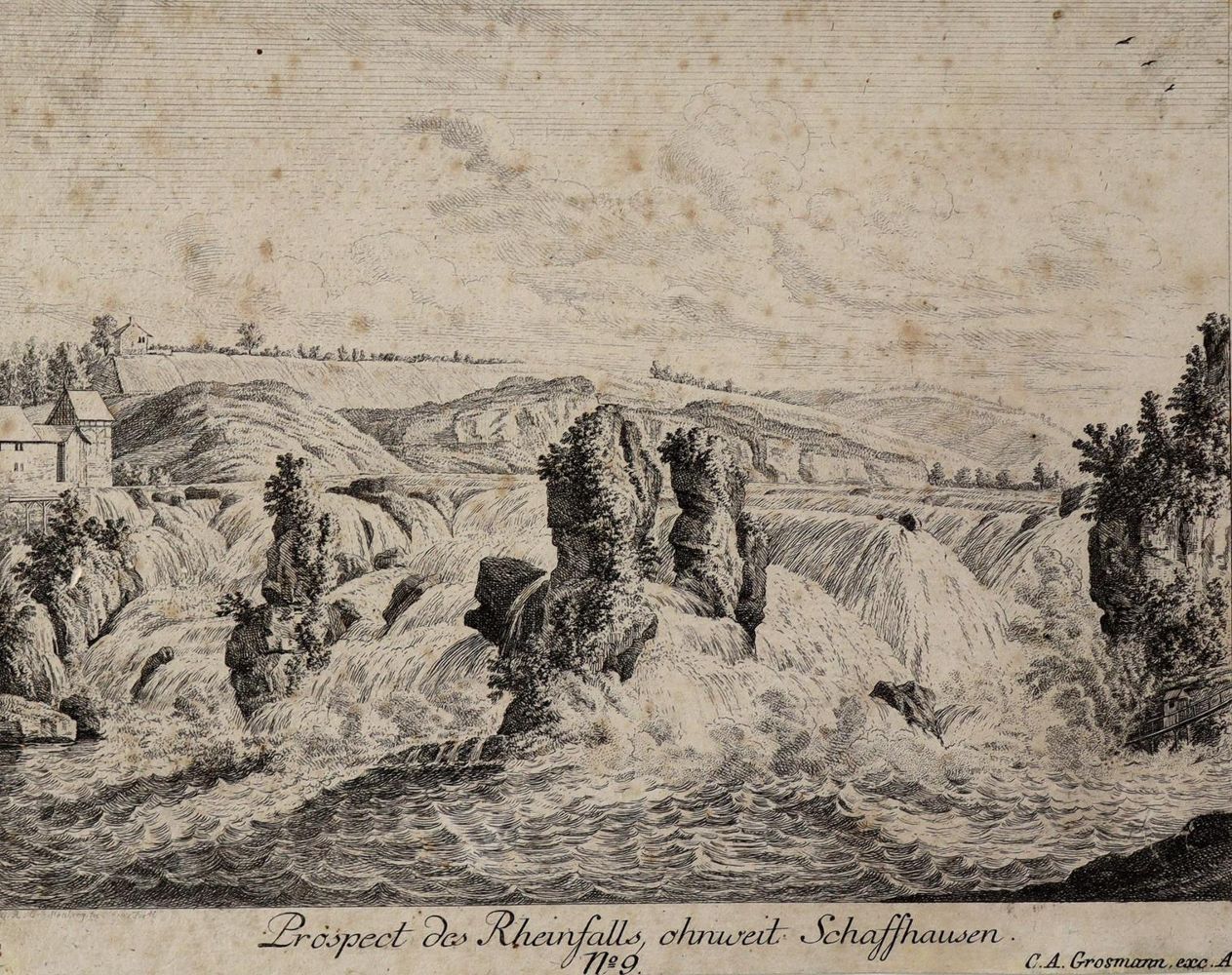 Große Abbildung Nr.1: 126-3234 Schaffhausen.: (Ausland, Schweiz)