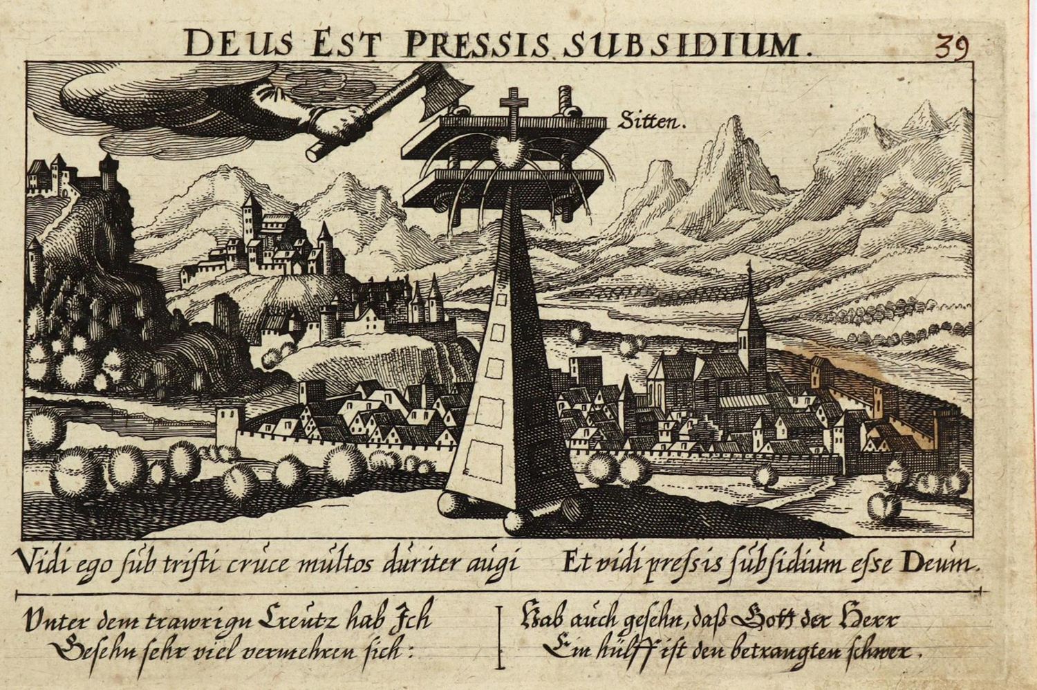 Große Abbildung Nr.1: 126-3239 Sitten.: (Ausland, Schweiz)