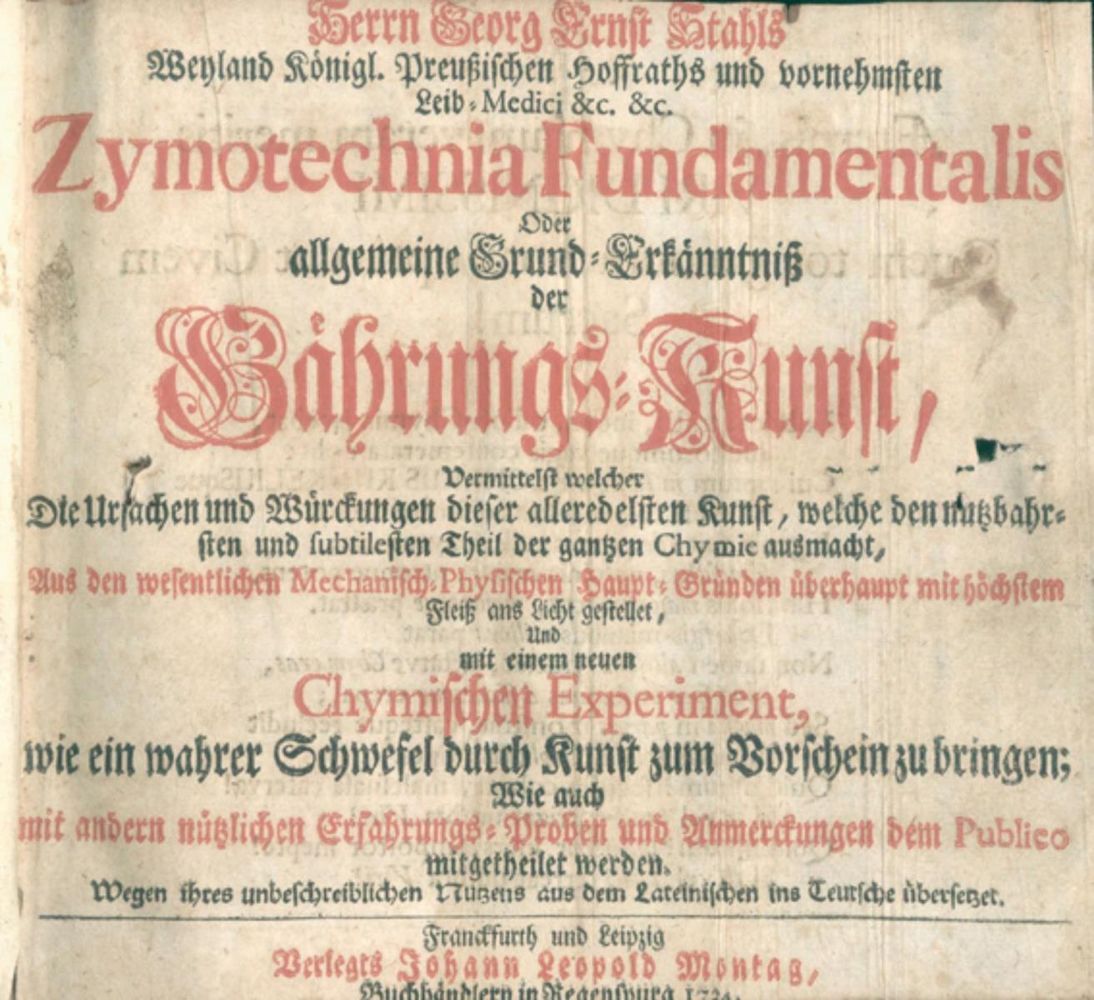 Große Abbildung Nr.1: 126-324 Stahl,G.E.: (Aus der Sammlung Professor Dr.Dr.Johannes Büttner Teil 1)