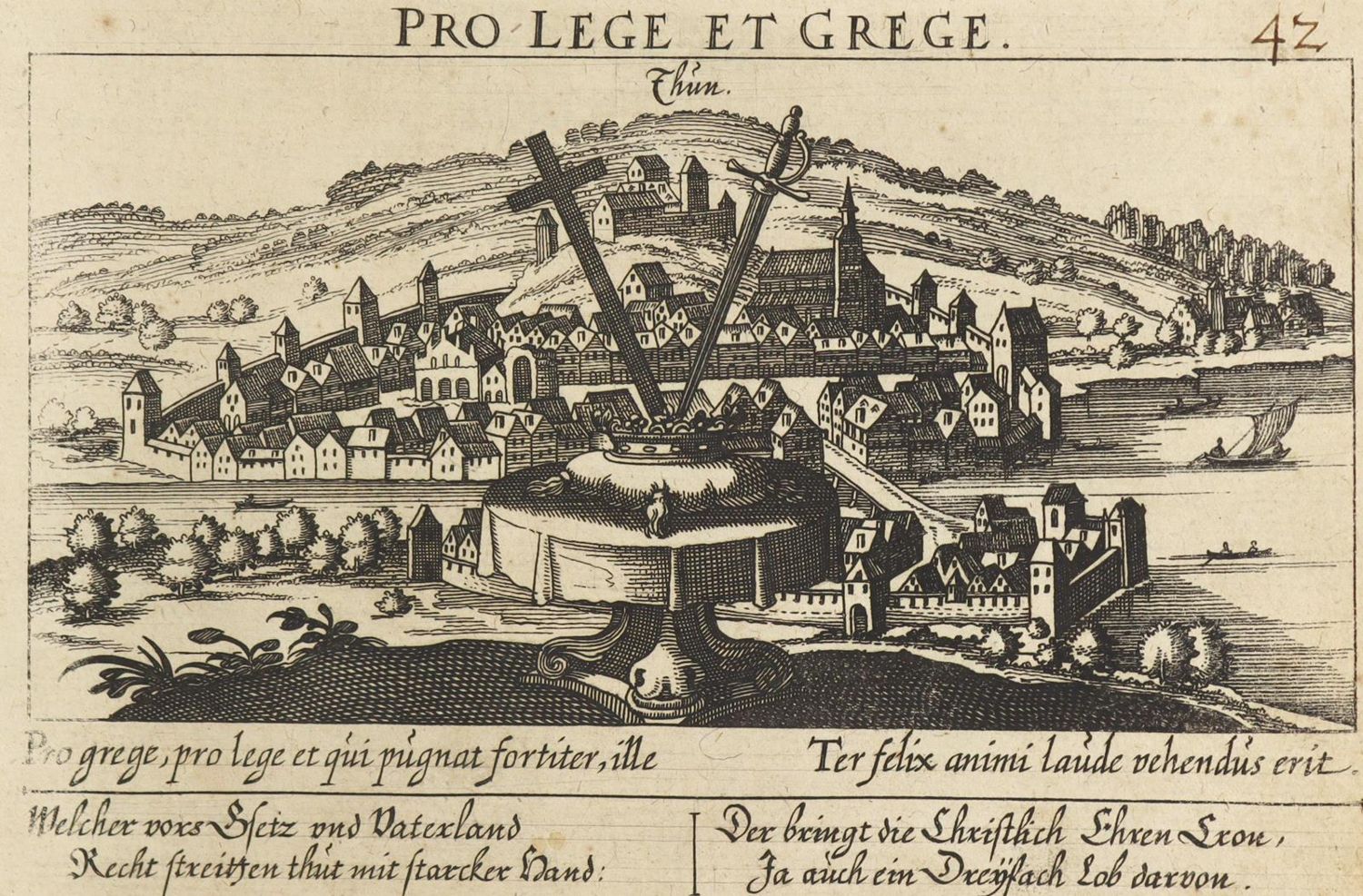 Große Abbildung Nr.1: 126-3243 Thun.: (Ausland, Schweiz)