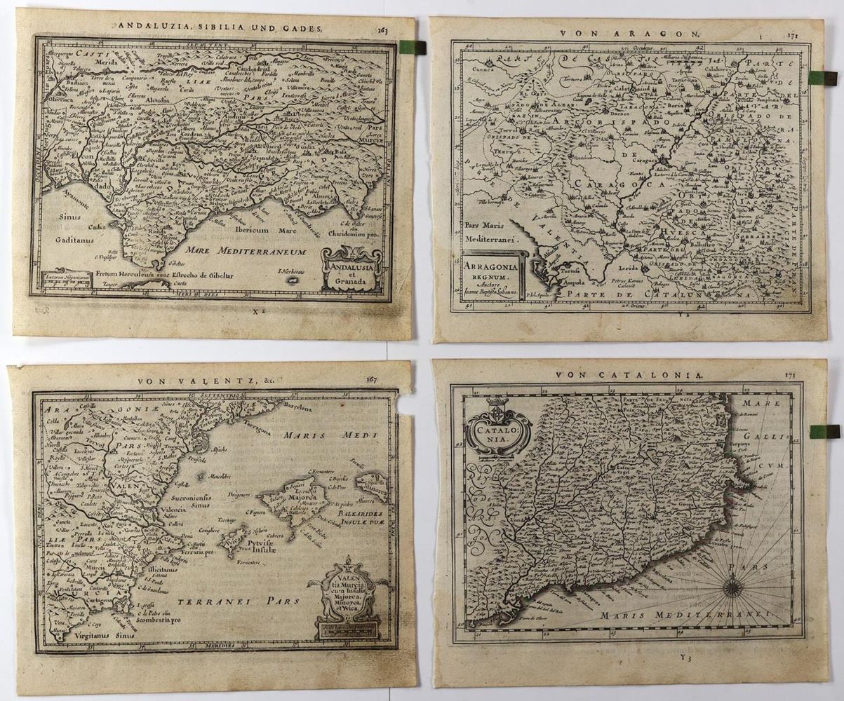 Große Abbildung Nr.3: 126-3254 Castilia vetus et nova. - Andalusia et Granada.: (Ausland, Spanien.)