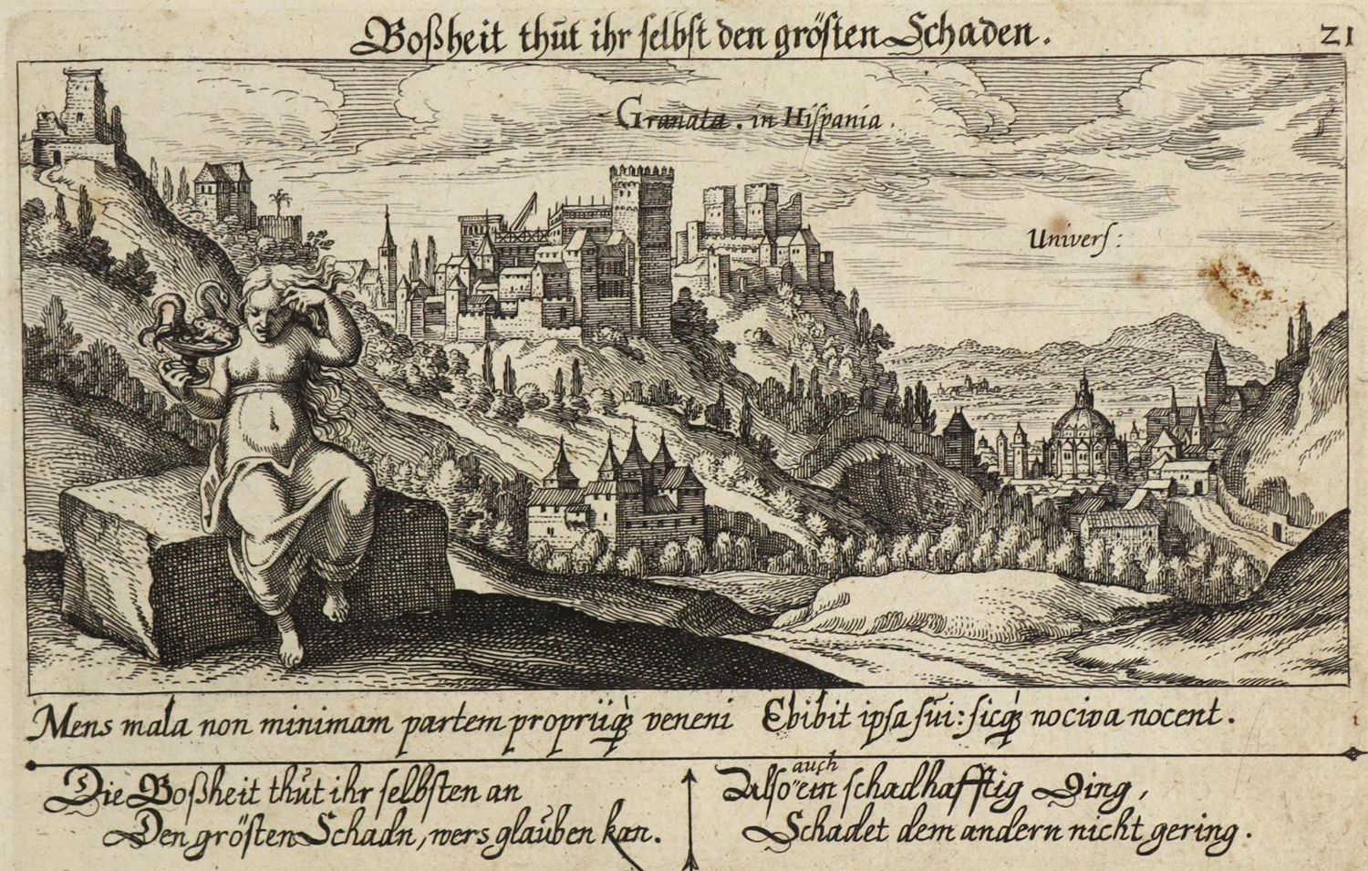 Große Abbildung Nr.1: 126-3255 Granada.: (Ausland, Spanien)