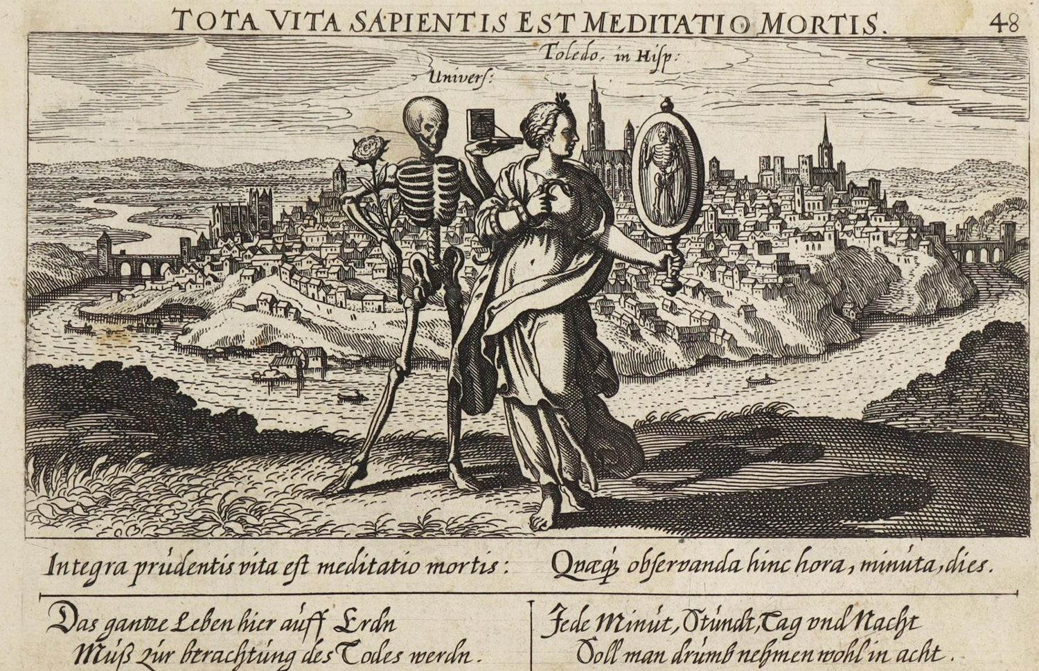 Große Abbildung Nr.1: 126-3264 Toledo.: (Ausland, Spanien, Totentanz)