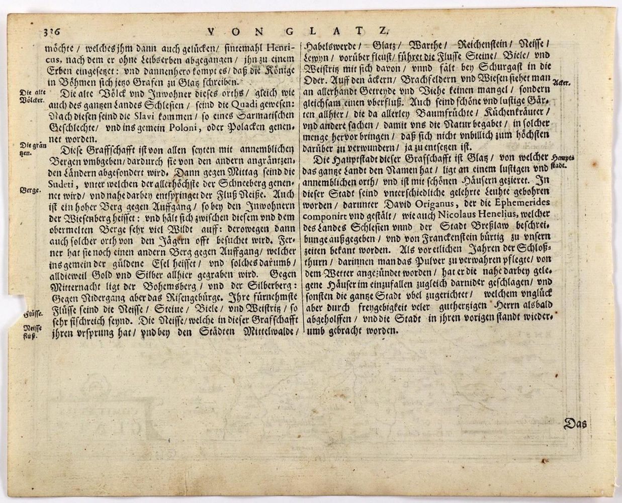 Große Abbildung Nr.2: 126-3274 Comitatus Glatz.: (Ausland, Tschechien)