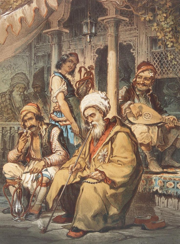 Große Abbildung Nr.1: 126-3287 Kaffeehaus.: (Ausland, Türkei)