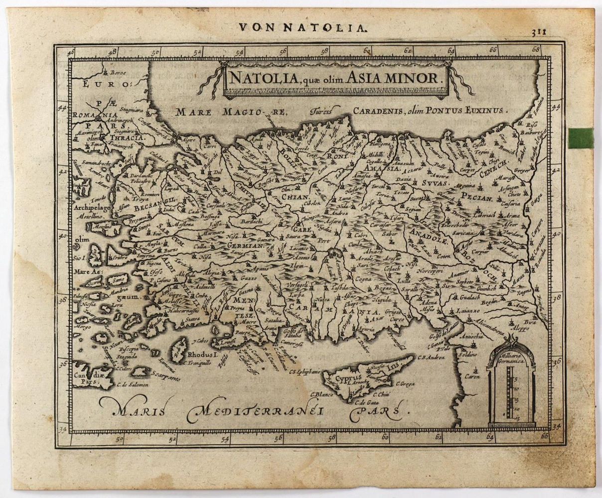 Große Abbildung Nr.3: 126-3293 Turcici imperii imago. - Natolia (...).: (Ausland, Türkei)