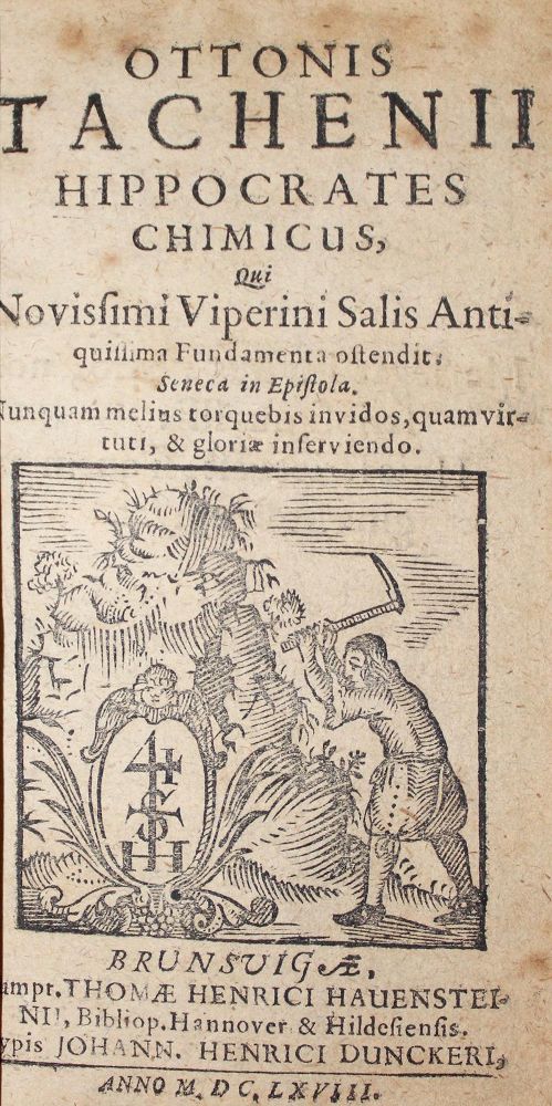 Große Abbildung Nr.1: 126-330 Tachenius,O.: (Aus der Sammlung Professor Dr.Dr.Johannes Büttner Teil 1)