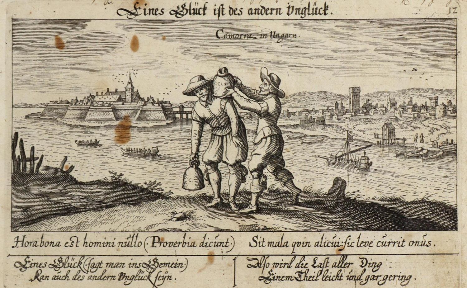 Große Abbildung Nr.1: 126-3300 Comorne.: (Ausland, Ungarn)