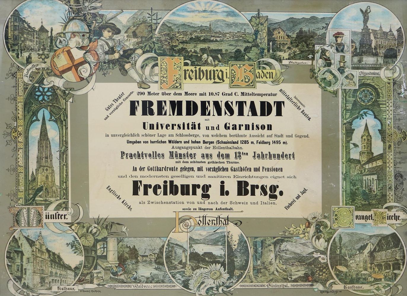 Große Abbildung Nr.1: 126-3312 Freiburg i.Breisgau.: (Plakate)