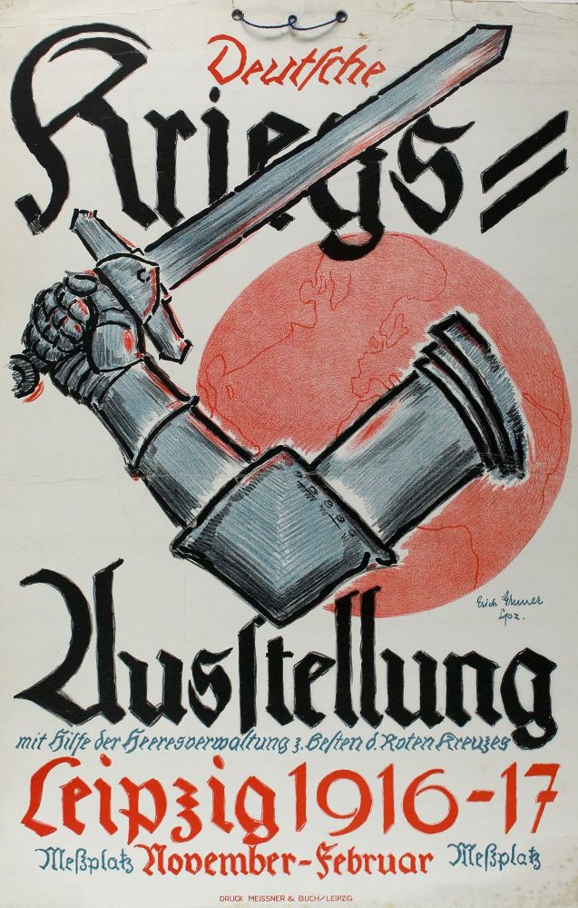 Große Abbildung Nr.1: 126-3315 Gruner, Erich: (Plakate, Kriegsanleihe)