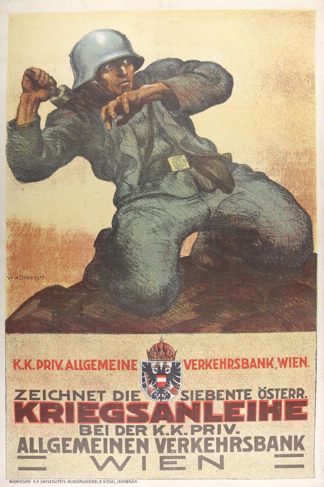 Große Abbildung Nr.1: 126-3317 Kühn, Carl Heinrich Walter: (Plakate, Kriegsanleihe)