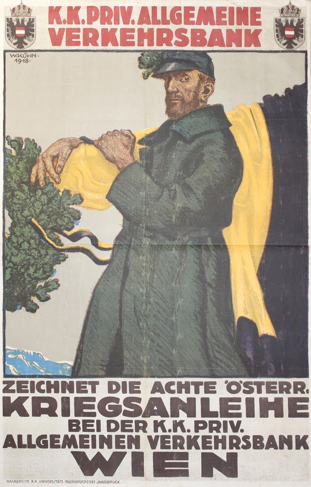 Große Abbildung Nr.1: 126-3319 Kühn, Carl Heinrich Walter: (Plakate, Kriegsanleihe)