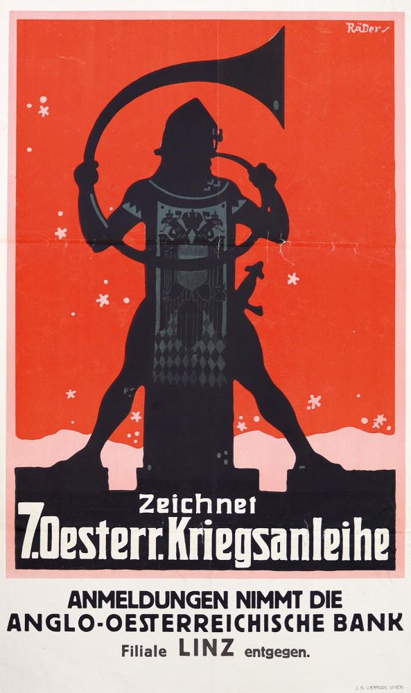 Große Abbildung Nr.2: 126-3322 Lenz, Maximilian: (Plakate, Kriegsanleihe)
