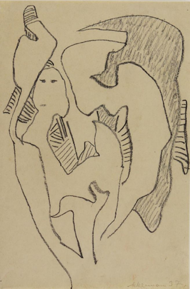 Große Abbildung Nr.1: 126-3335 Ackermann, Max: (Künstlergraphik)