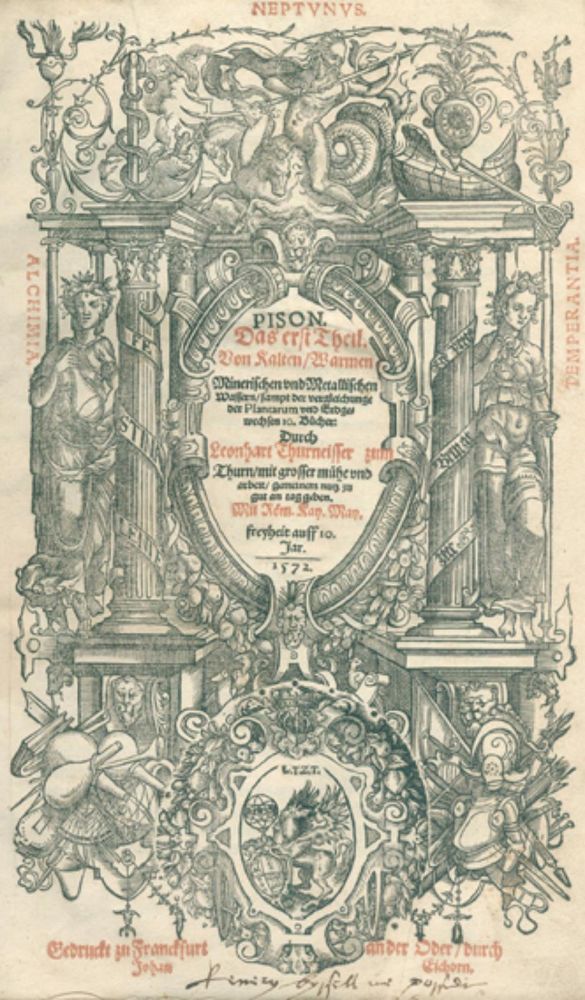 Große Abbildung Nr.1: 126-334 Thurneisser zum Thurn,L.: (Aus der Sammlung Professor Dr.Dr.Johannes Büttner Teil 1)