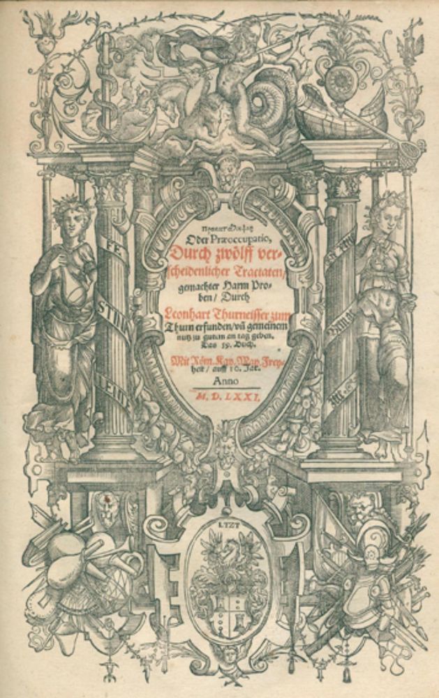 Große Abbildung Nr.2: 126-334 Thurneisser zum Thurn,L.: (Aus der Sammlung Professor Dr.Dr.Johannes Büttner Teil 1)