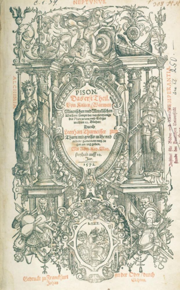 Große Abbildung Nr.1: 126-335 Thurneisser zum Thurn,L.: (Aus der Sammlung Professor Dr.Dr.Johannes Büttner Teil 1)