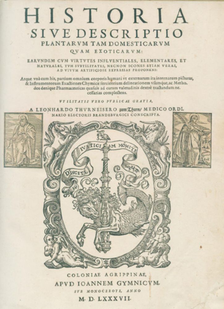 Große Abbildung Nr.1: 126-336 Thurneisser zum Thurn, Leonh.: (Aus der Sammlung Professor Dr.Dr.Johannes Büttner Teil 1)