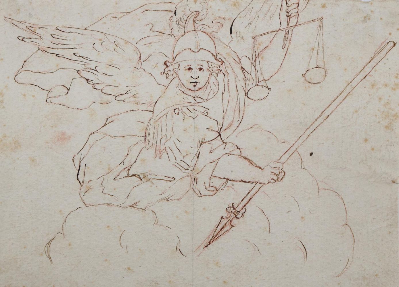 Große Abbildung Nr.2: 126-3361 Anonyme Zeichner: (Künstlergraphik)