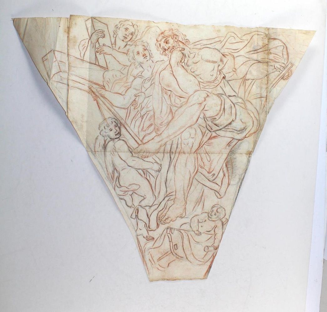 Große Abbildung Nr.2: 126-3366 Apostel Markus und Matthäus.: (Künstlergraphik)