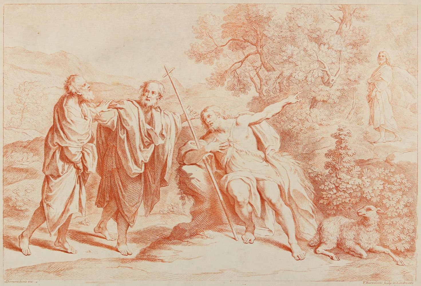 Große Abbildung Nr.1: 126-3387 Bartolozzi, Francesco: (Künstlergraphik)