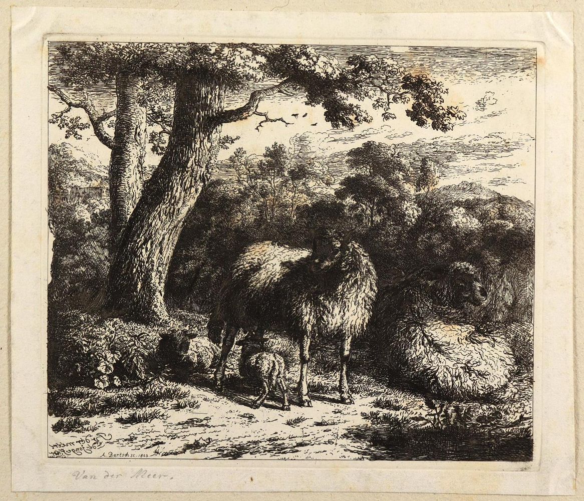 Große Abbildung Nr.2: 126-3393 Bartsch, Adam von: (Künstlergraphik)