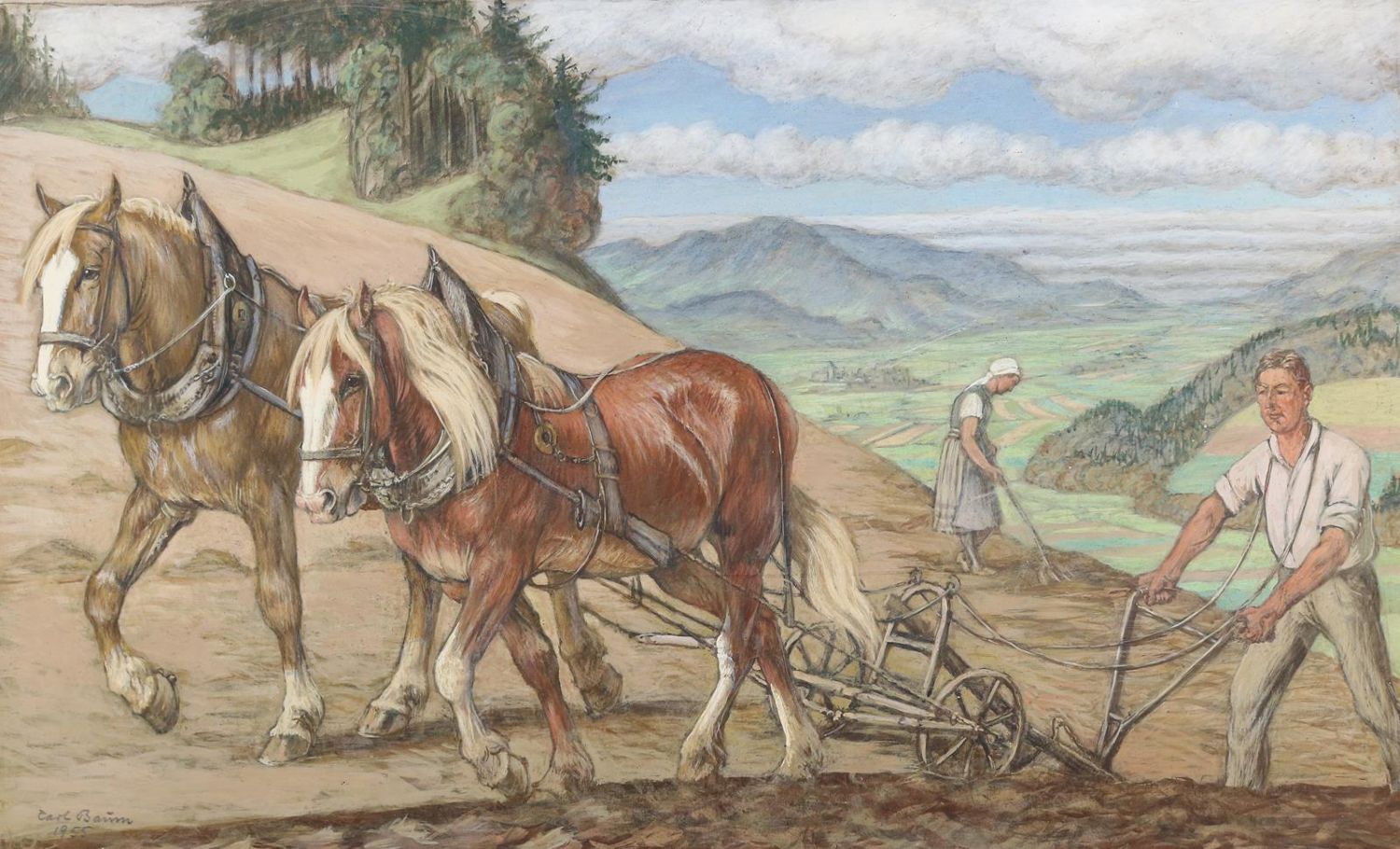 Große Abbildung Nr.1: 126-3397 Baum, Carl: (Künstlergraphik)