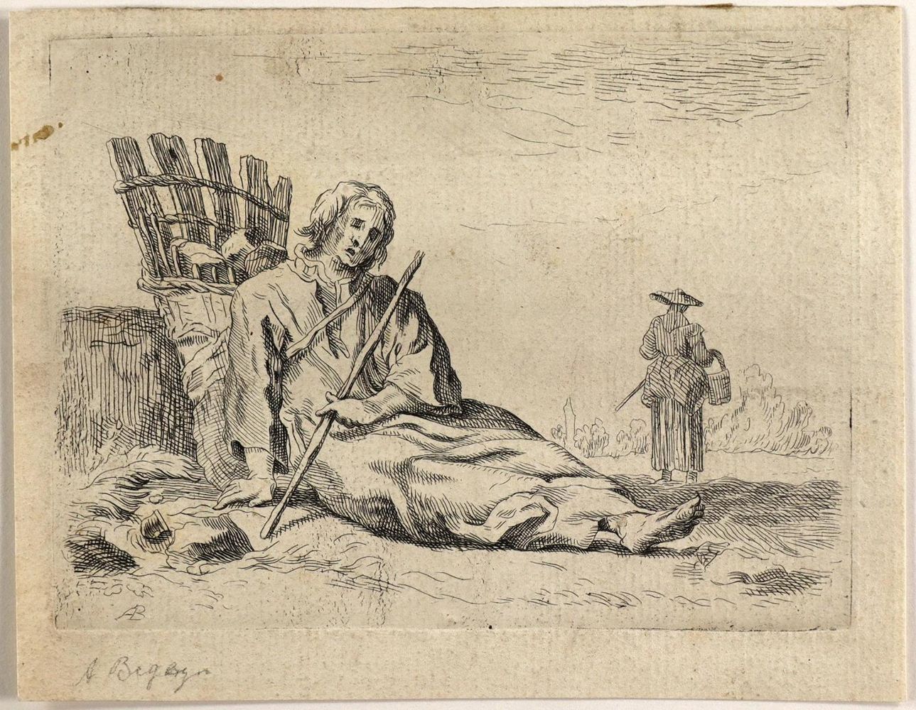 Große Abbildung Nr.2: 126-3405 Begeyn, Abraham Jansz: (Künstlergraphik)