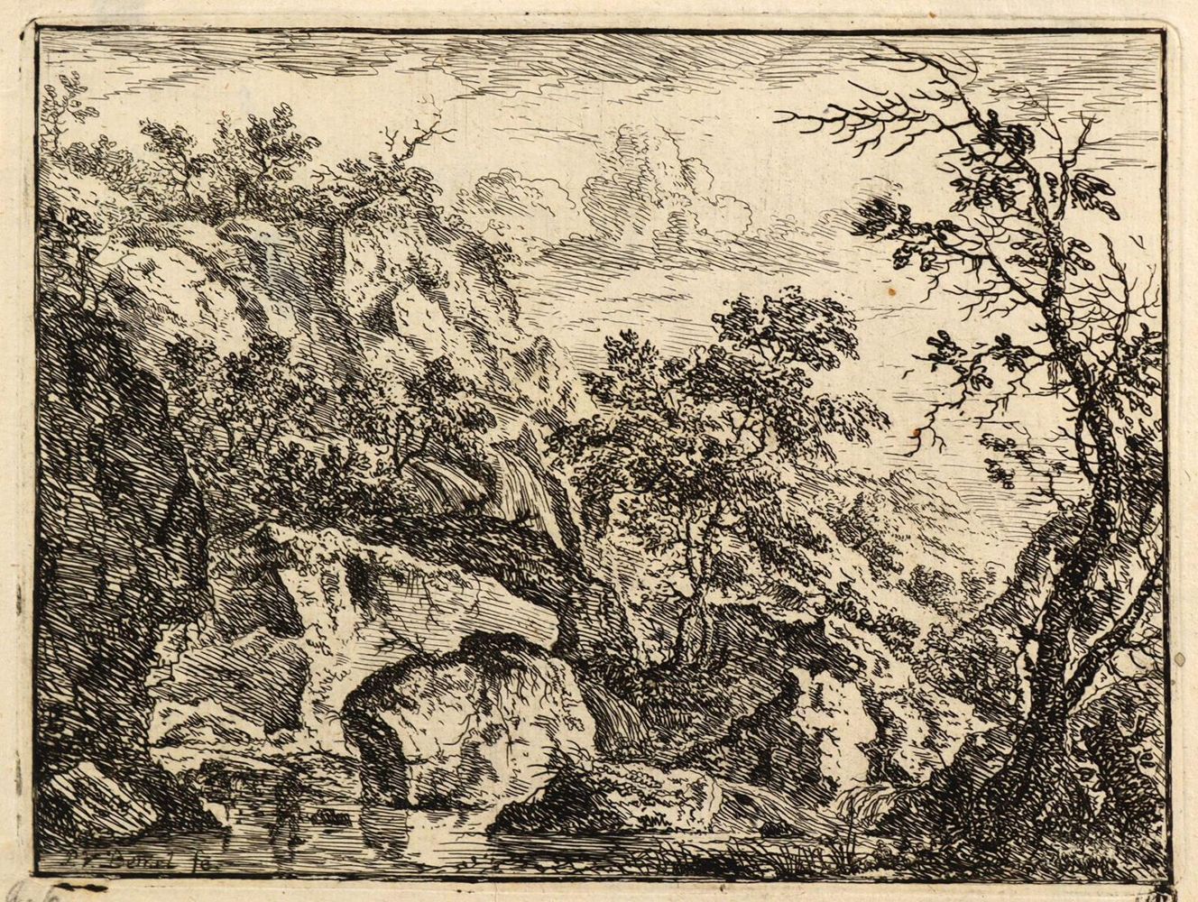 Große Abbildung Nr.1: 126-3414 Bemmel, Peter von: (Künstlergraphik)